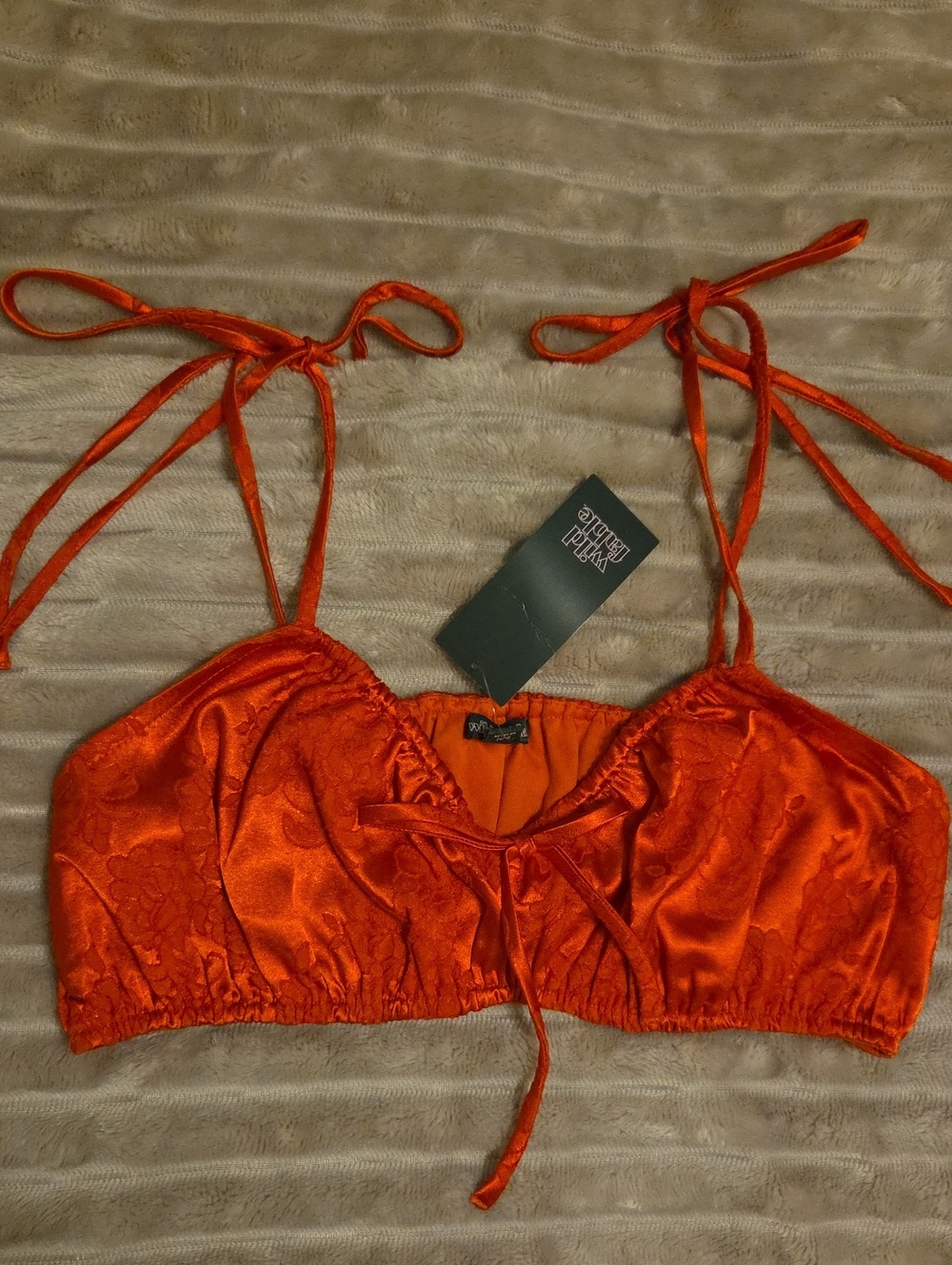 Wild Fable Jacquard Crop Top